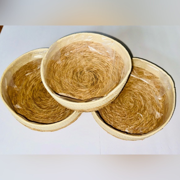 Set of 3 Stackable Storage Baskets - Picture 8 of 12